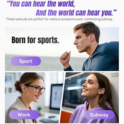 🏆LAST DAY SALE 70% OFF⏰Open-Ear Sports Earbuds — Hear the World, Hear the Music