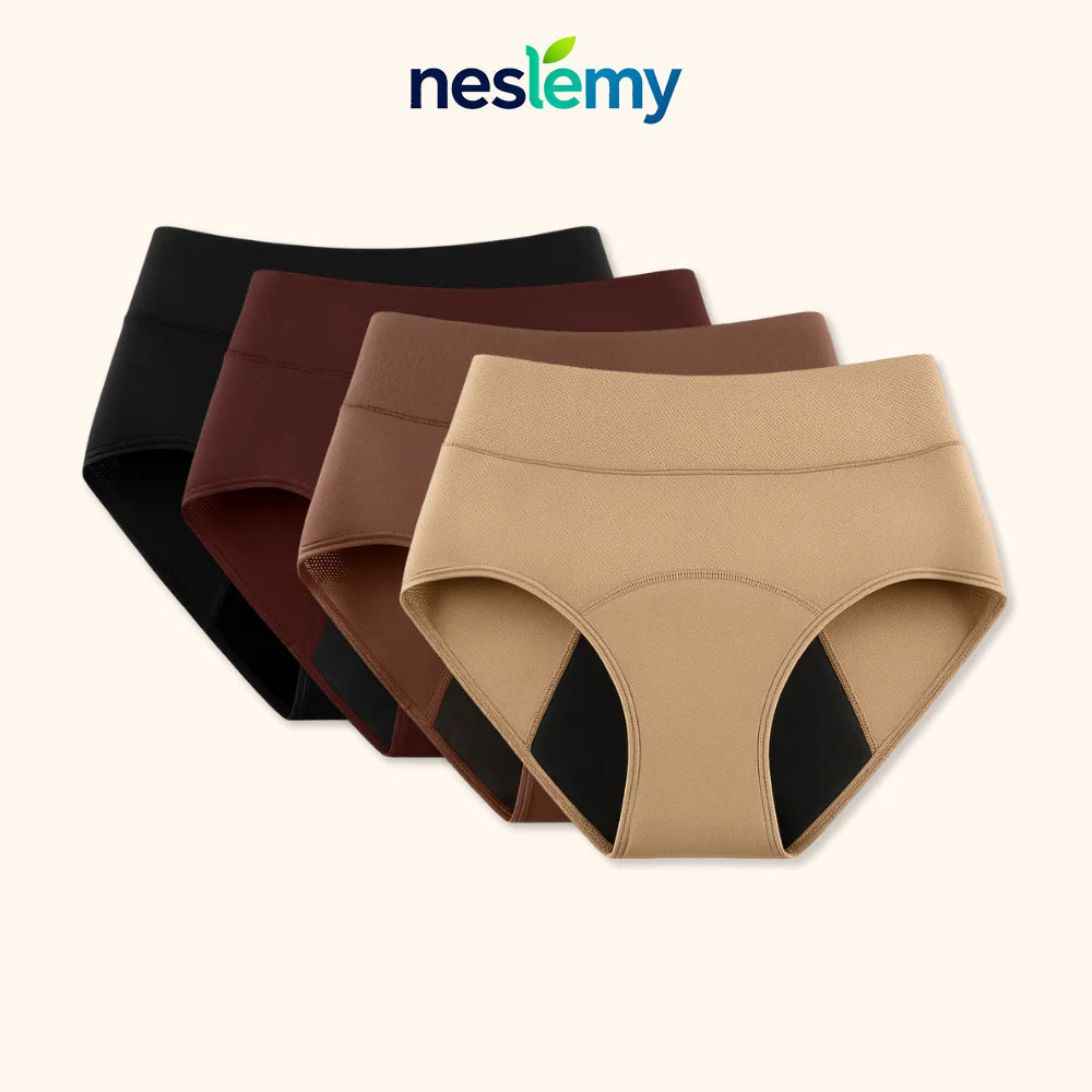 Last Day 50% OFF|NESLEMY™ 100% Leak-Proof Underwear 4-pack