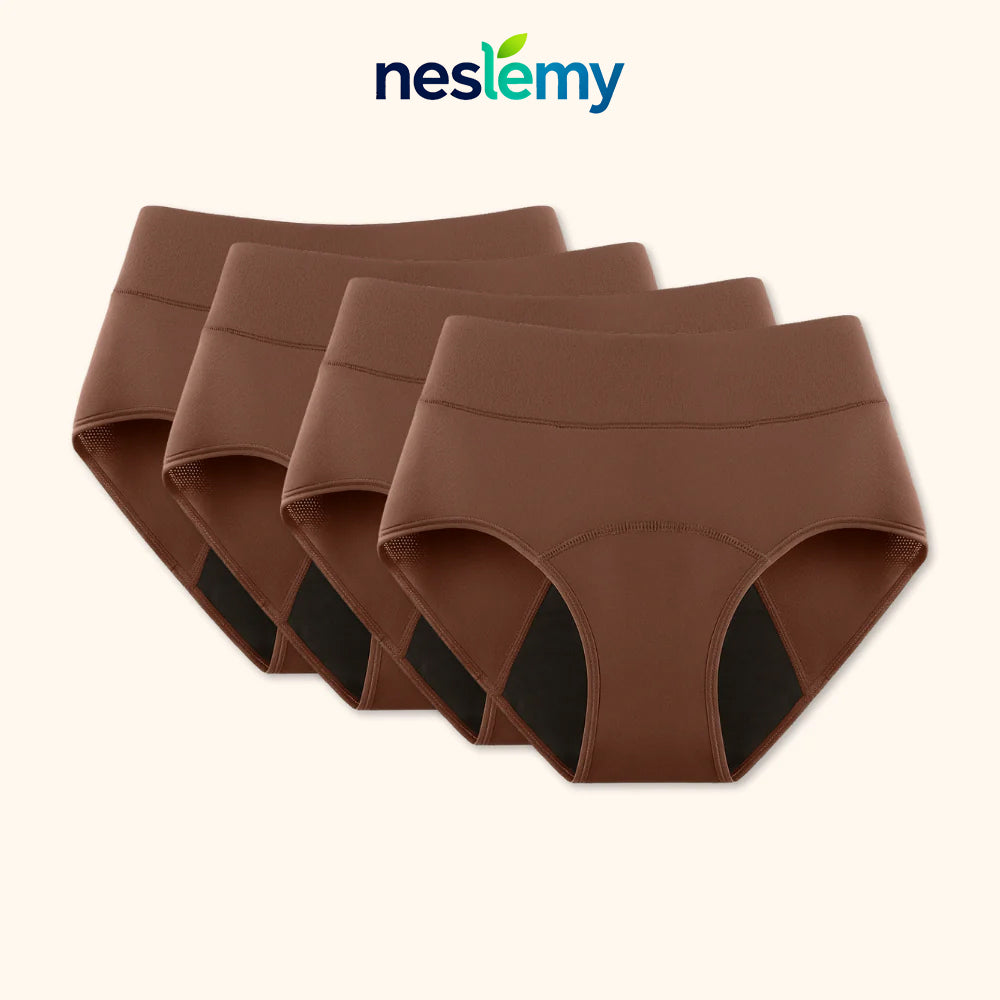 Last Day 50% OFF|NESLEMY™ 100% Leak-Proof Underwear 4-pack