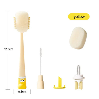 5-in-1 Bottle & Straw Cleaning Brush – Multifunctional Tool for Bottles, Cups, Straws