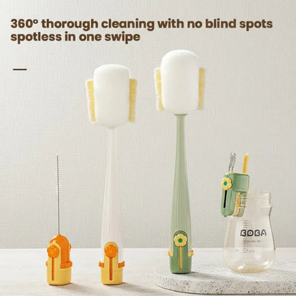 5-in-1 Bottle & Straw Cleaning Brush – Multifunctional Tool for Bottles, Cups, Straws